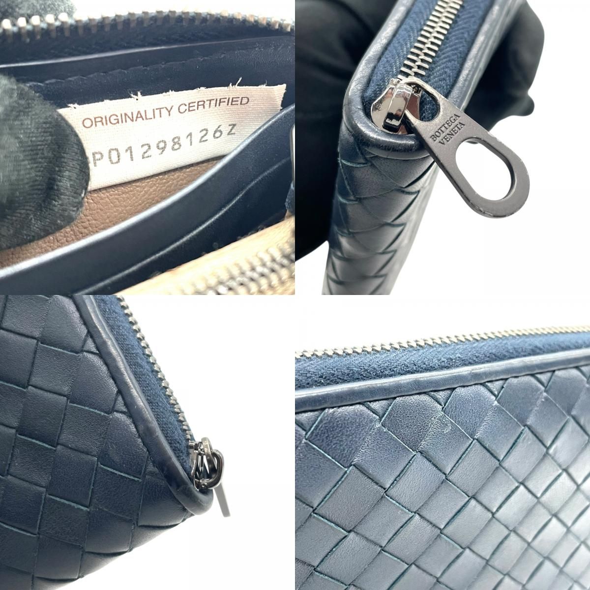 美品 BOTTEGA VENETA ボッテガヴェネタ ボッテガベネタ ラウンド