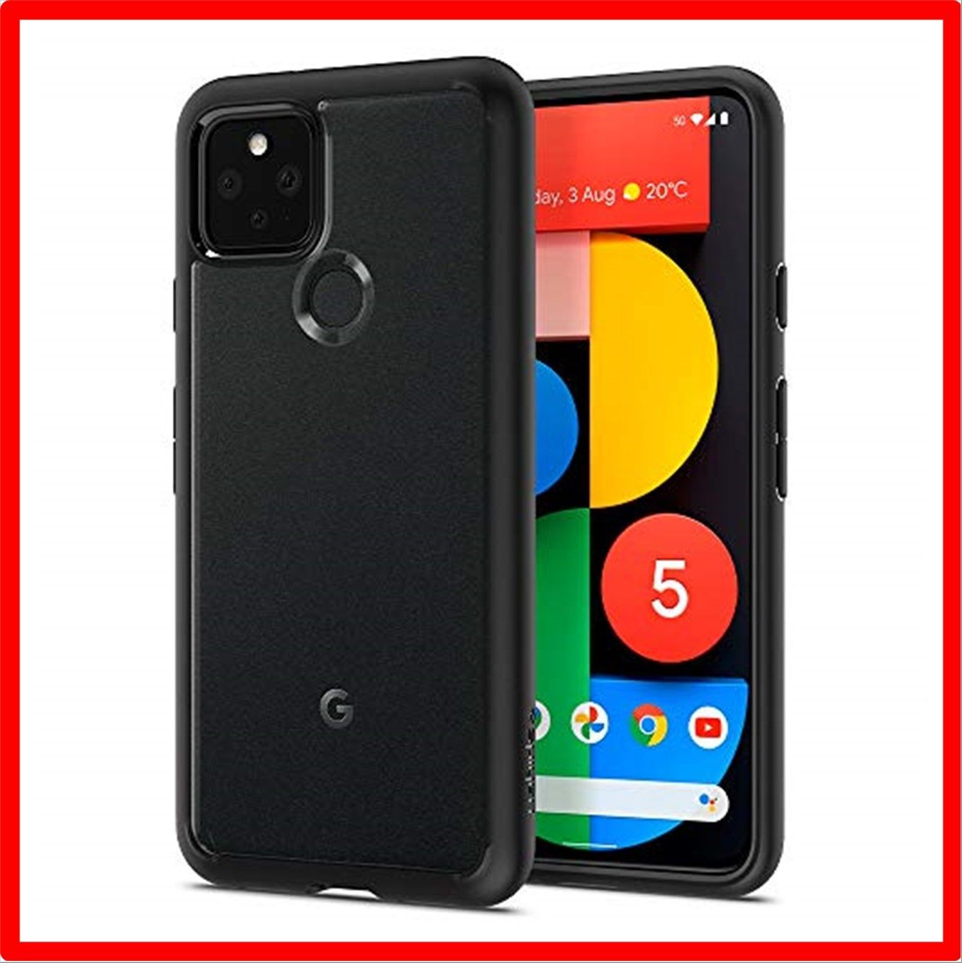 おすすめ】 ?Pixel 5_マット・ブラック Spigen Google Pixel5 ケース