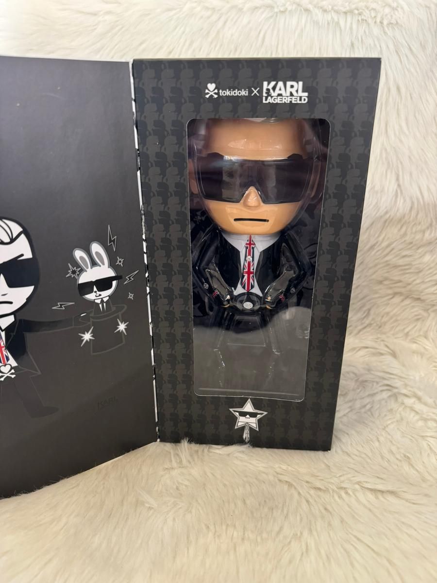 【新品未使用】 tokidoki × カール・ラガーフェルド コラボ フィギュア 中古】 tokidoki × カール・ラガーフェルド コラボ フィギュア