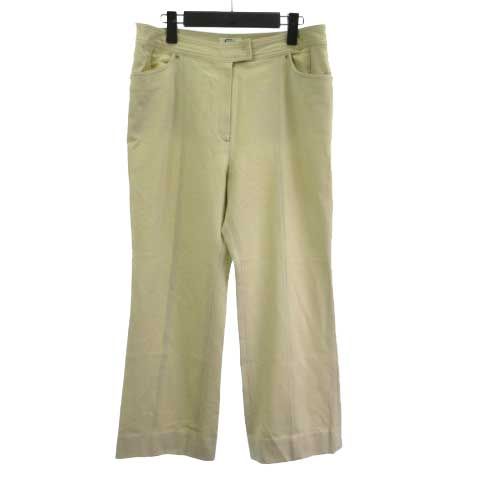 【新品】Carven ジャガードパンツ カーキ Lサイズ 新品】Carven ジャガードパンツ カーキ Lサイズ