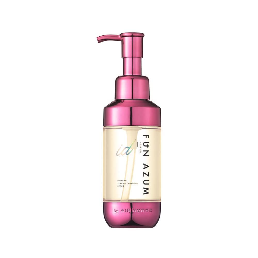 ファンアズム FUNAZUM アイディー id プレミアムストレート＆ダメージリペア ヘアオイル 100ｍL 保湿 プラチナナノケラチン 酸熱トリートメント成分 補修 くせ毛ケア ツヤさら ストレート髪 う