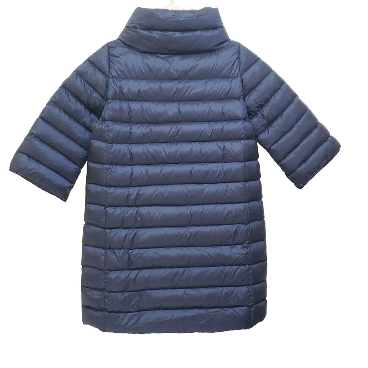 add アッド エーディーディー ダウンコート サイズI 40 レディース - ネイビー 七分袖|冬
