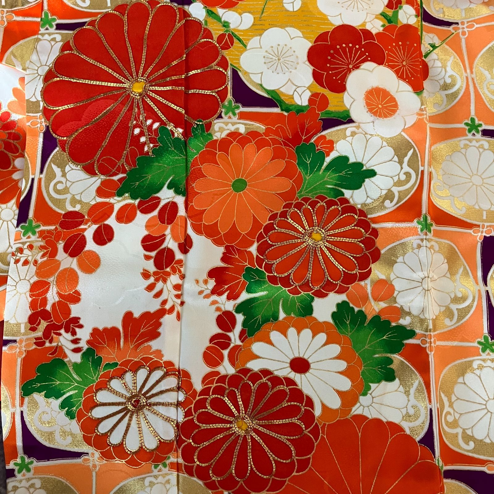 帯揚げ帯締めしごき付き ビンテージ