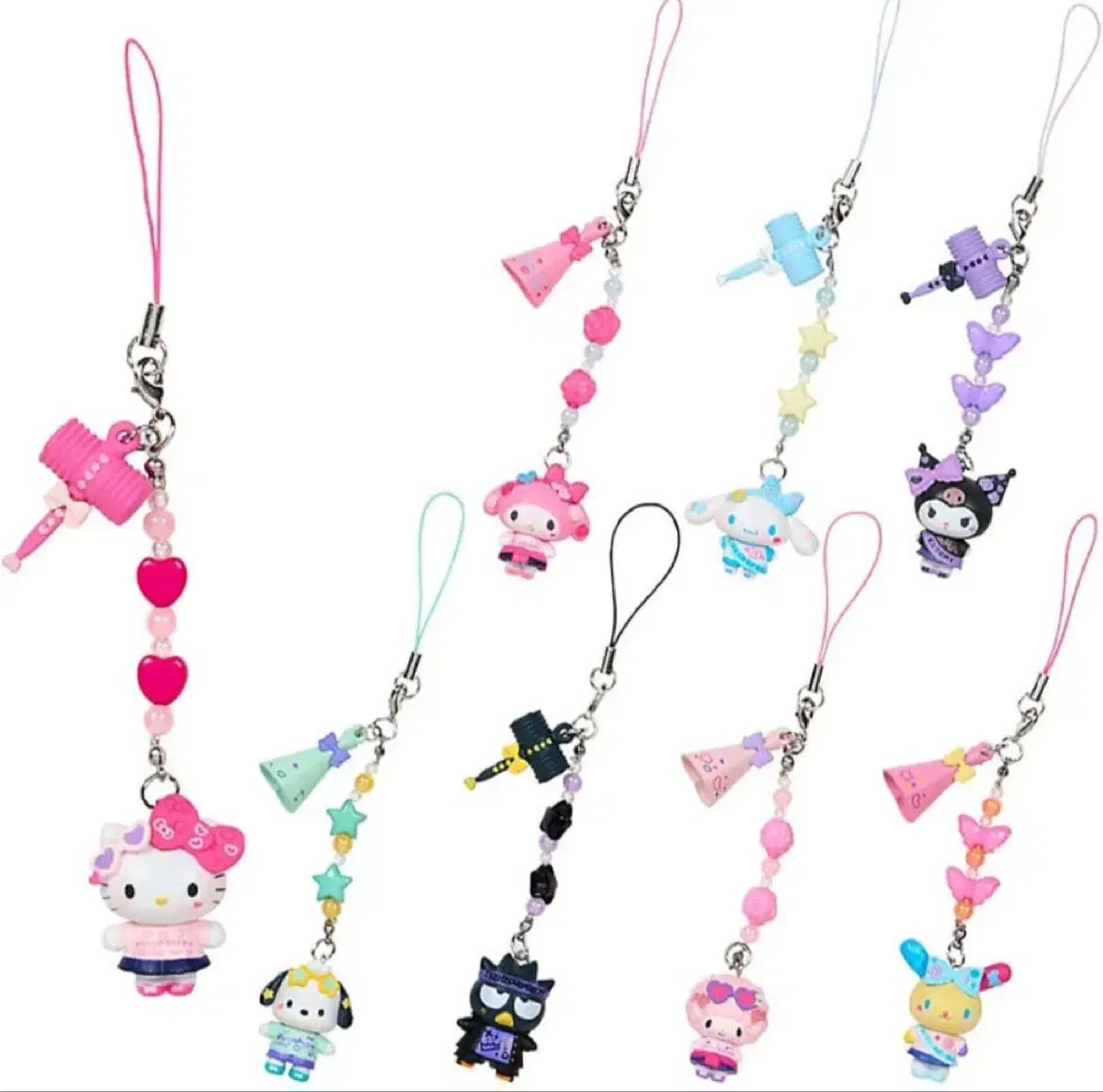 Sanrio サンリオ キラメキ 学校 シリーズ キーリング 個別問合せ