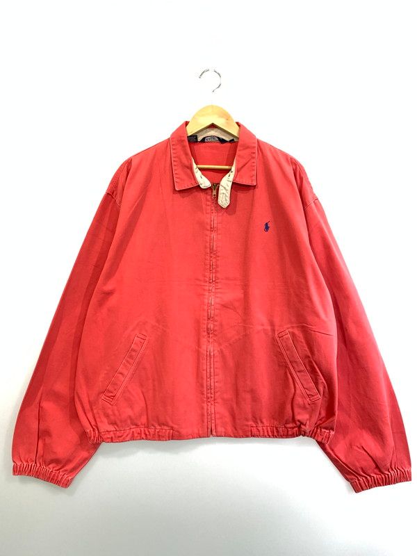POLO RALPH LAUREN ポロ ラルフローレン 90年代 チンスト スウィングトップ アウター 146-250513-jt-24-min