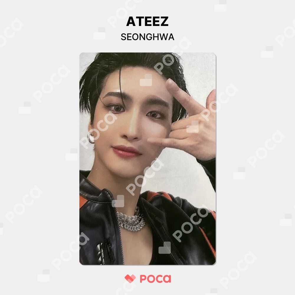 ATEEZ - ATEEZ CGV 特典 トレカ ソンファ 公式 ATEEZ CGV 特典 トレカ ソンファ フォトカード 入場特典