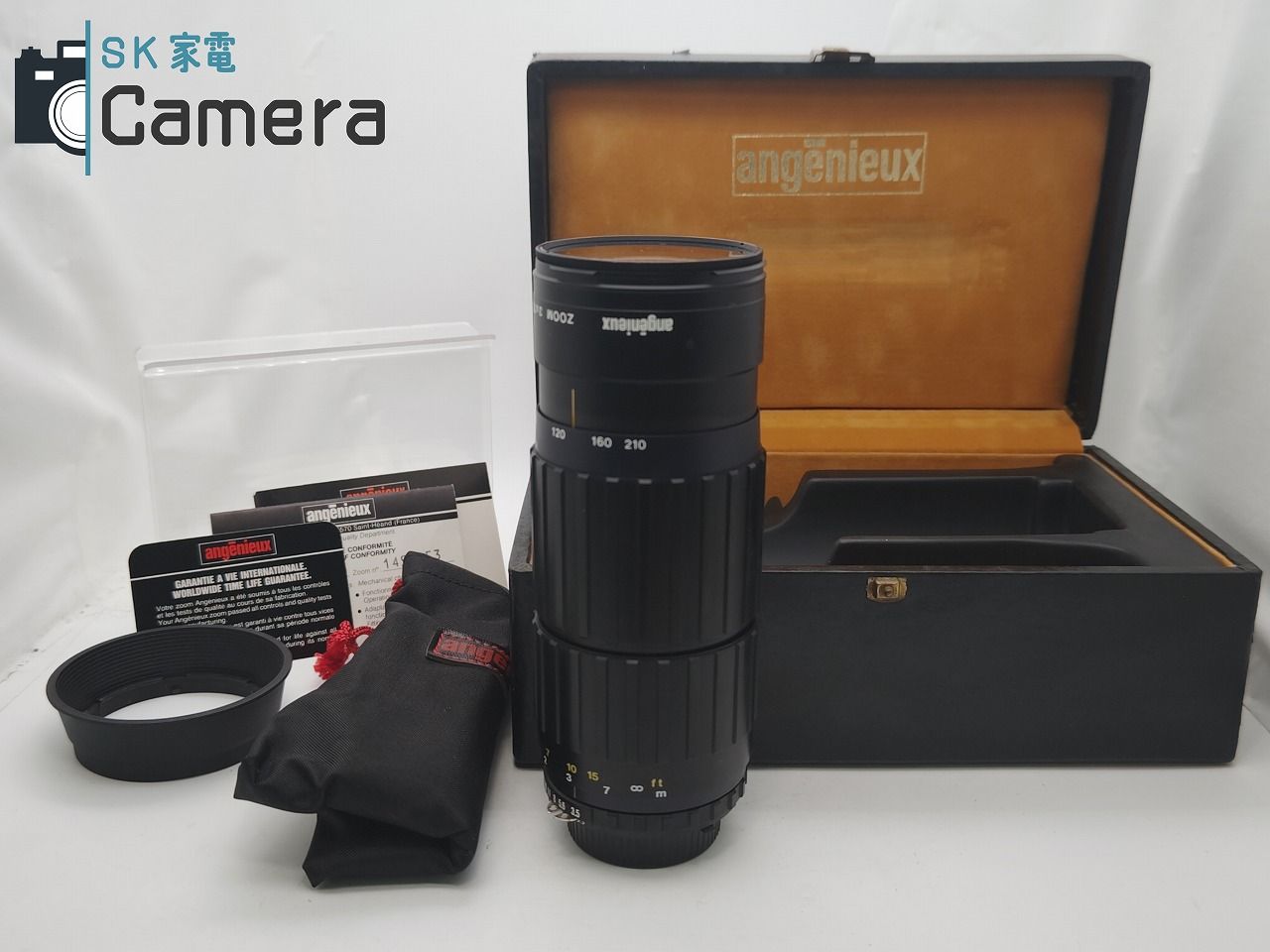 Angenieux ZOOM 3x70 F3.5 ニコンFマウント アンジェニュー フード  