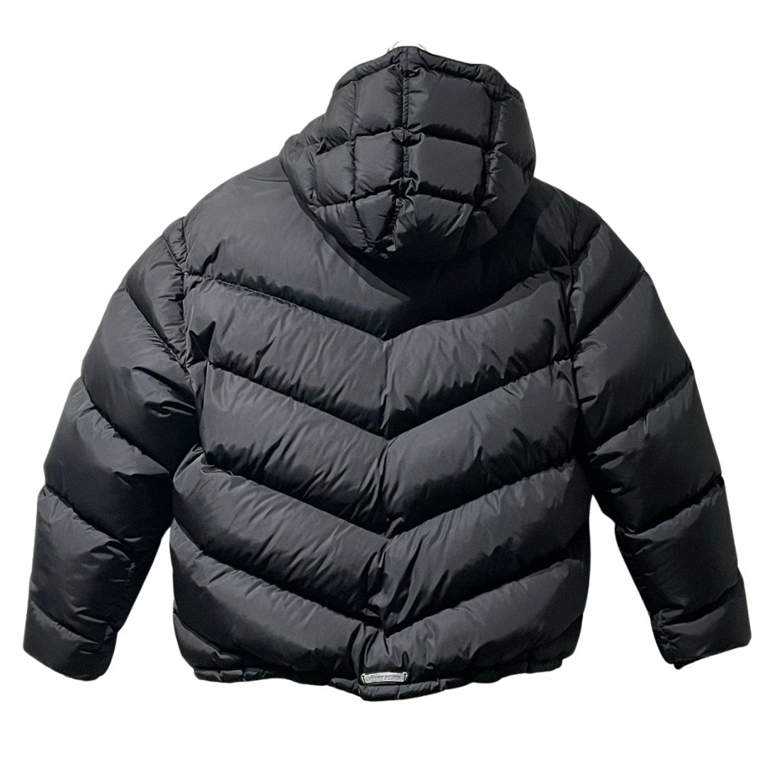 CHROME HEARTS クロムハーツ CHUNK HALF DAGGER ZIP JACKET ハーフ ダガージップ ダウンジャケット ブラック クロムハーツ Chrome Hearts CHUNK HALF DAGGER ZIP JACKET ハーフ