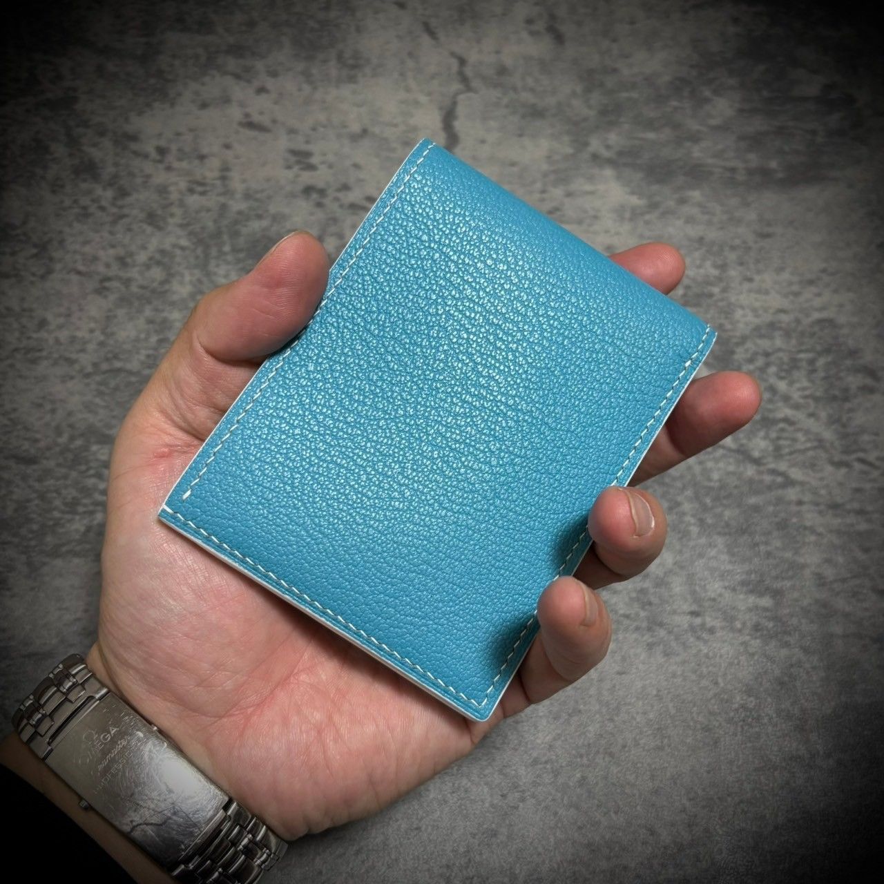 ゴートレザー 折財布 札入れ カード入れ 薄型 コンパクト メンズ ゴートレザー 折財布 札入れ カード入れ 薄型 コンパクト メンズ