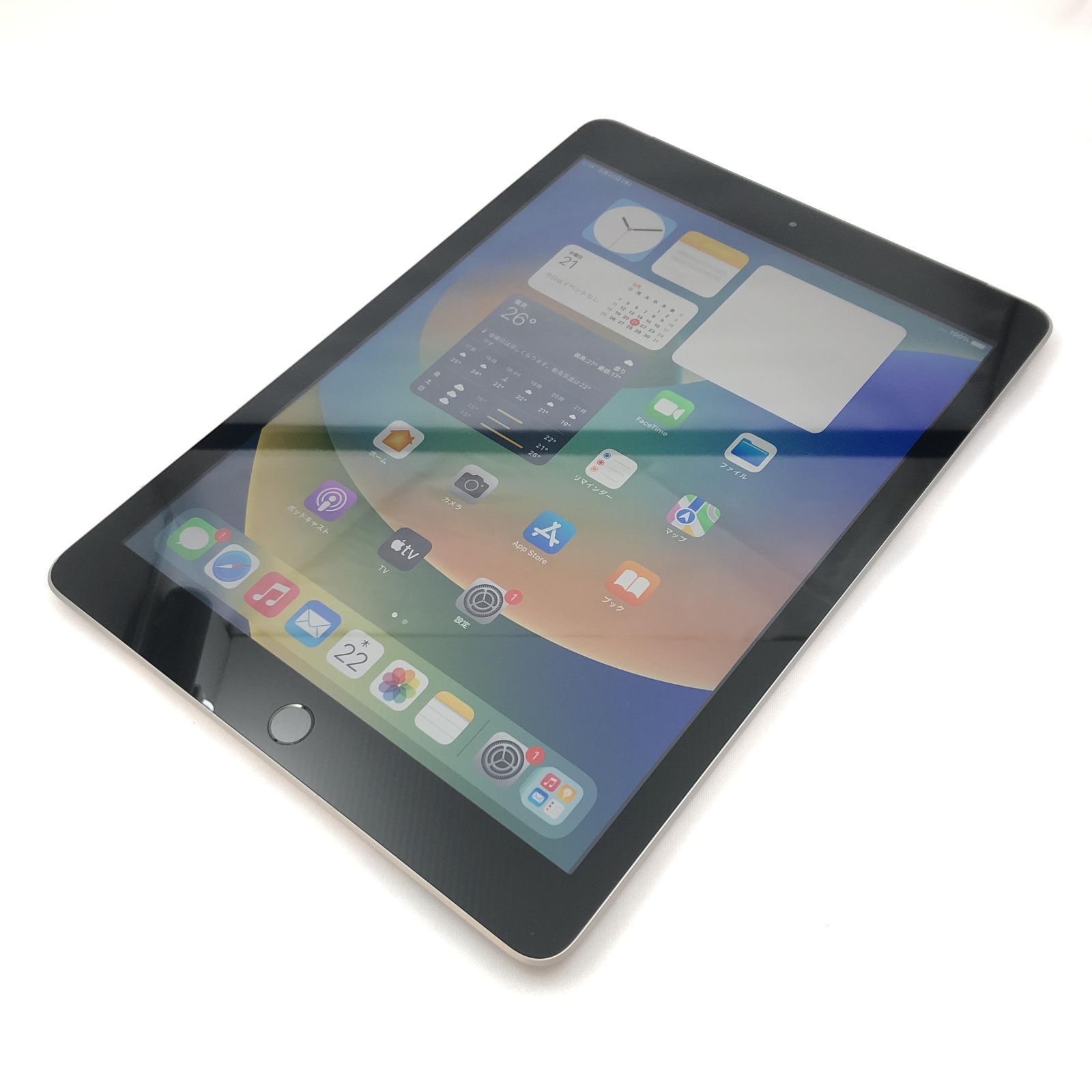 キズあり品】iPad (第5世代) Wi-Fi + Cellular/32GB/359454083161972