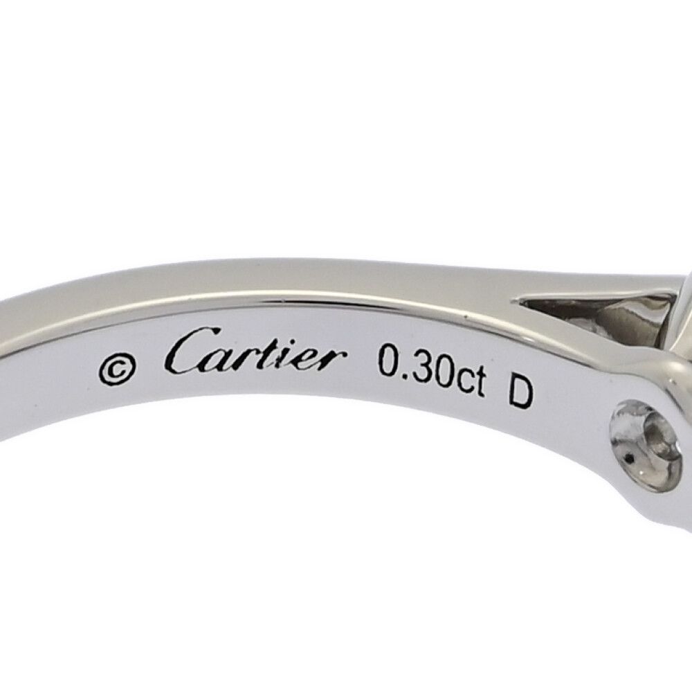 0.3ct/Cartier カルティエ ソリテール1895 1P ダイヤモンド リング