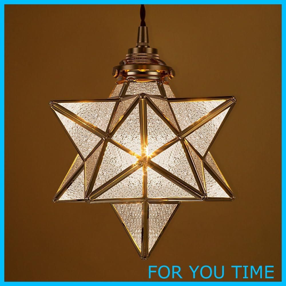 幻想的に広がる星のシルエット ペンダントライト 1灯 幻想的に広がる星のシルエット ペンダントライト 天井 照明 吊り下げ