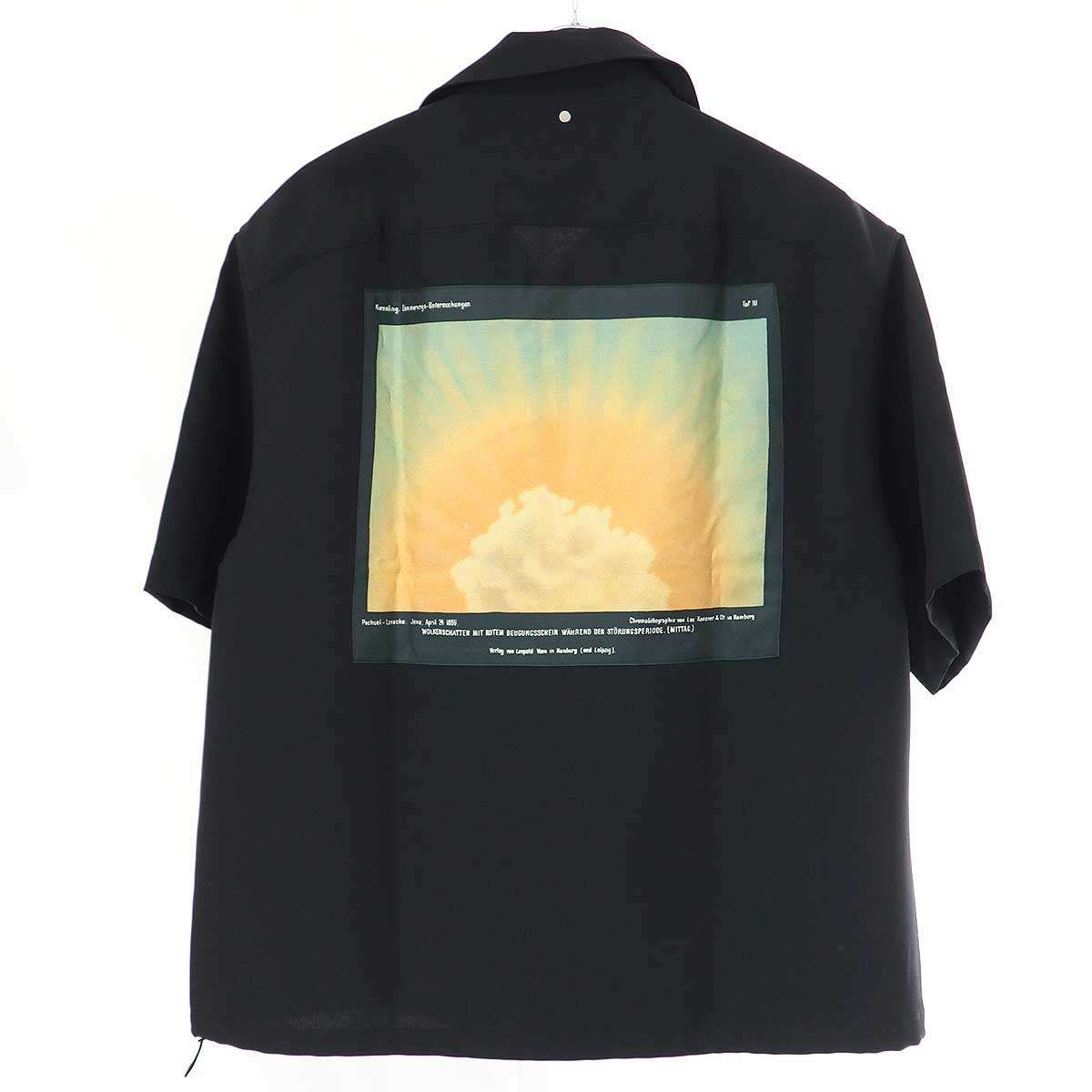美品 OAMC 22SS SYSTEM SHIRT システムシャツ OAMC オーエーエムシー 22SS SYSTEM S/S SHIRT グラフィック