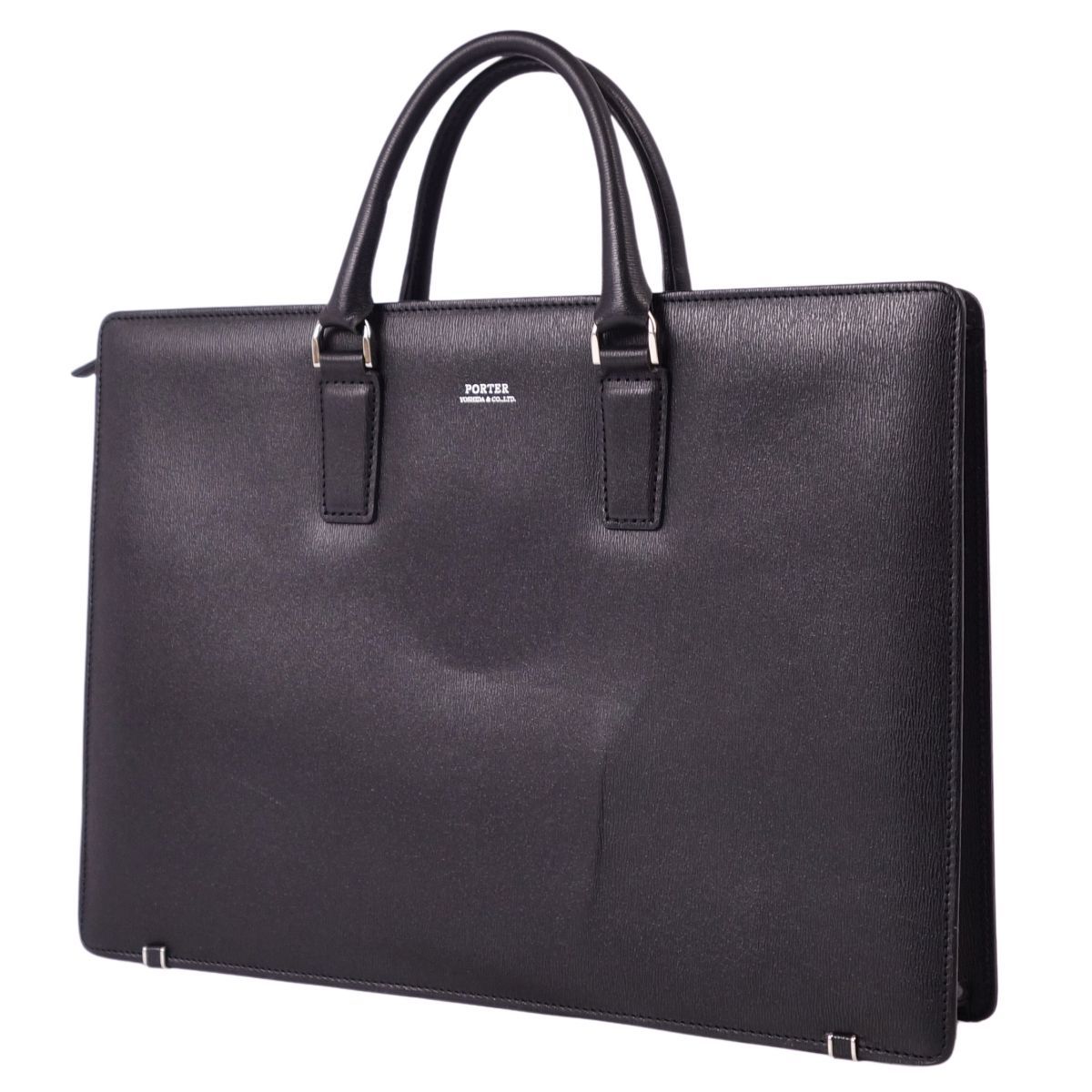 美品 ポーター PORTER バッグ ビジネスバッグ ブリーフケース レザー 