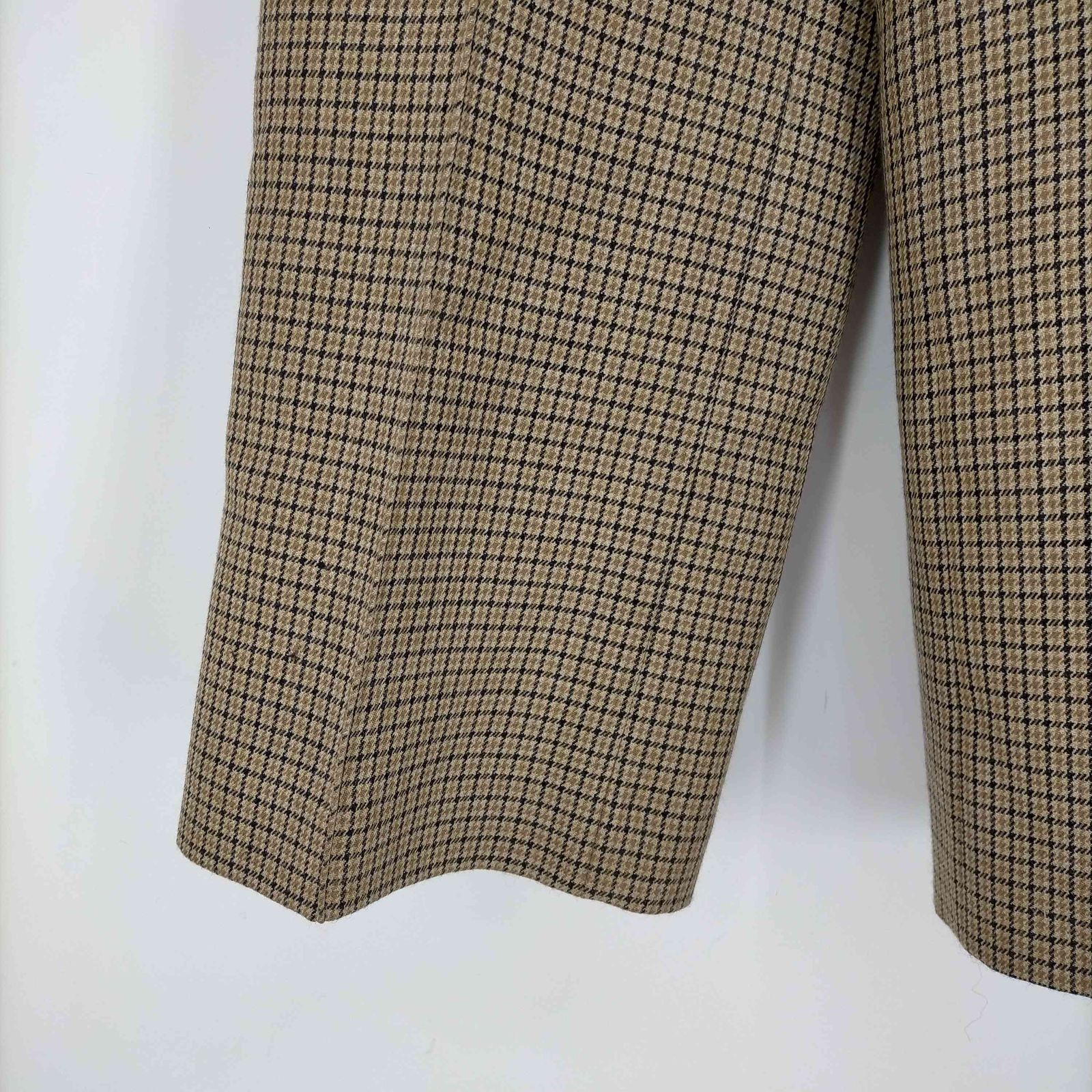 オーラリー AURALEE DOUBLE FACE CHECK WIDE SLACKS ダブルフェイス ...