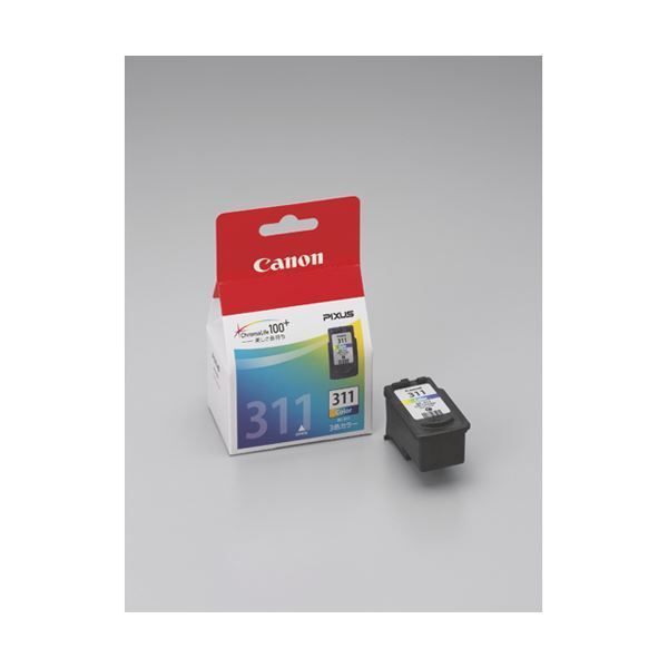 （まとめ） キヤノン Canon インクジェットカートリッジ BC-311 3色