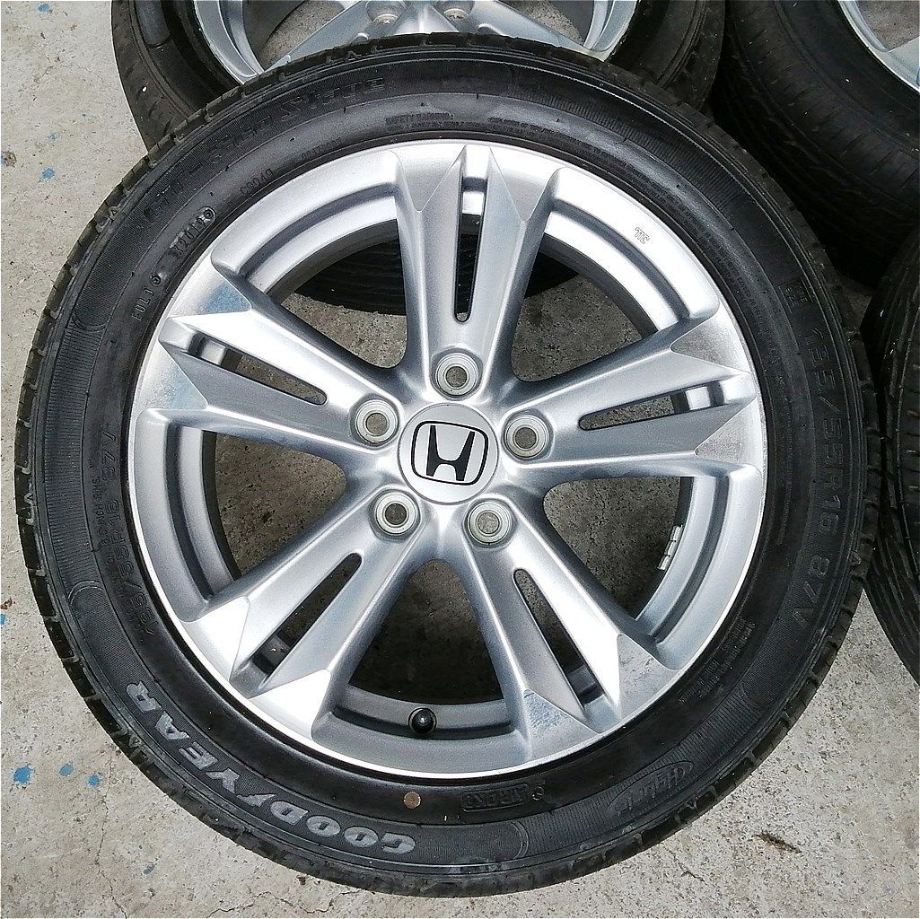 ホンダ純正 CR-Z タイヤホイールセット4本 16インチ タイヤGOODYER 195