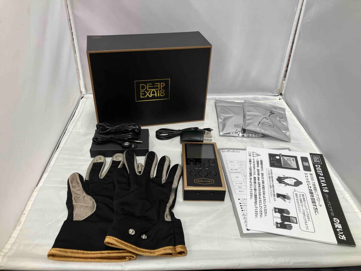 10分で身体も顔もスッキリが目指せる高周波EMS機器deep exa18 高周波EMSマシン ディープエクサ18 DEEP EXA18⁄ディープエクサ18