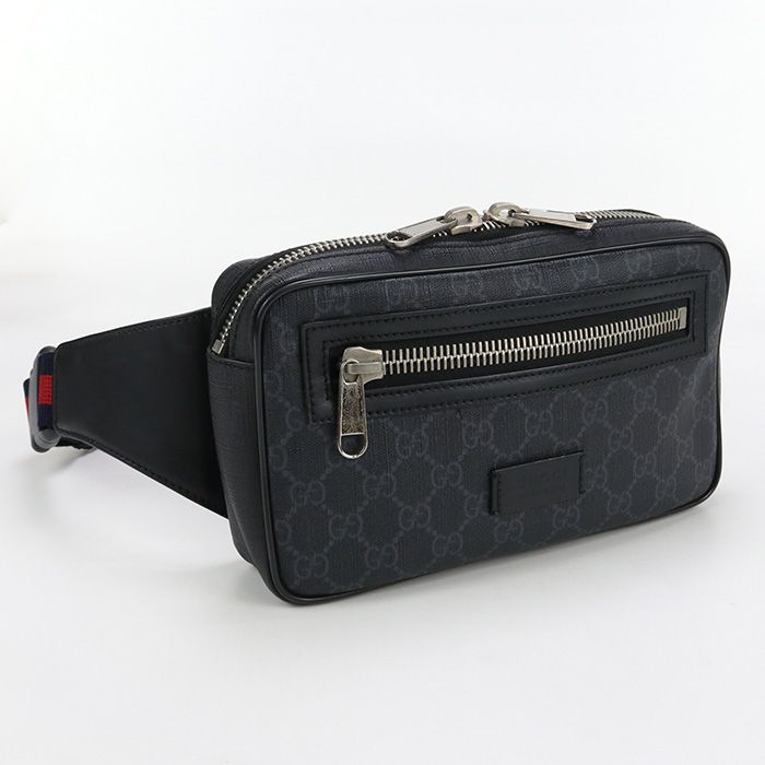 GUCCI グッチ ベルトバッグ GGスプリーム 474293 ボディバッグ PVC【中古】 メンズ