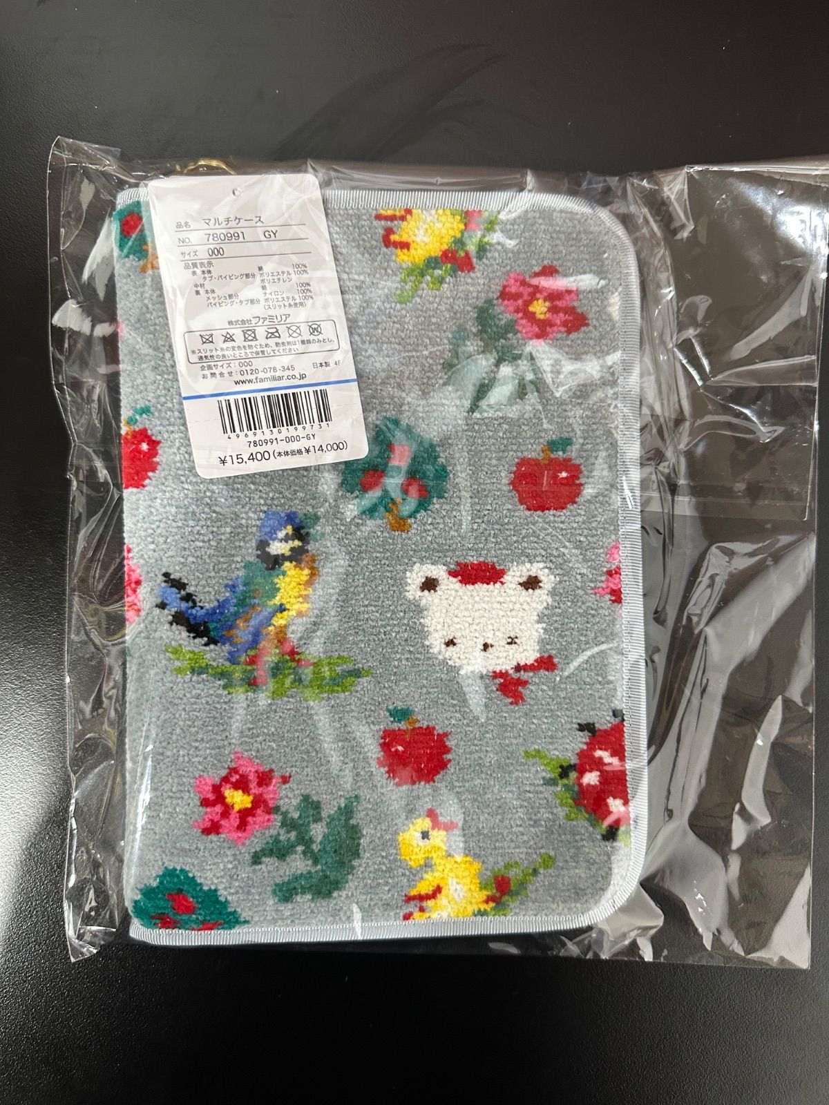 新品未使用 レア マルチケース〈FEILER × familiar〉 フェイラー