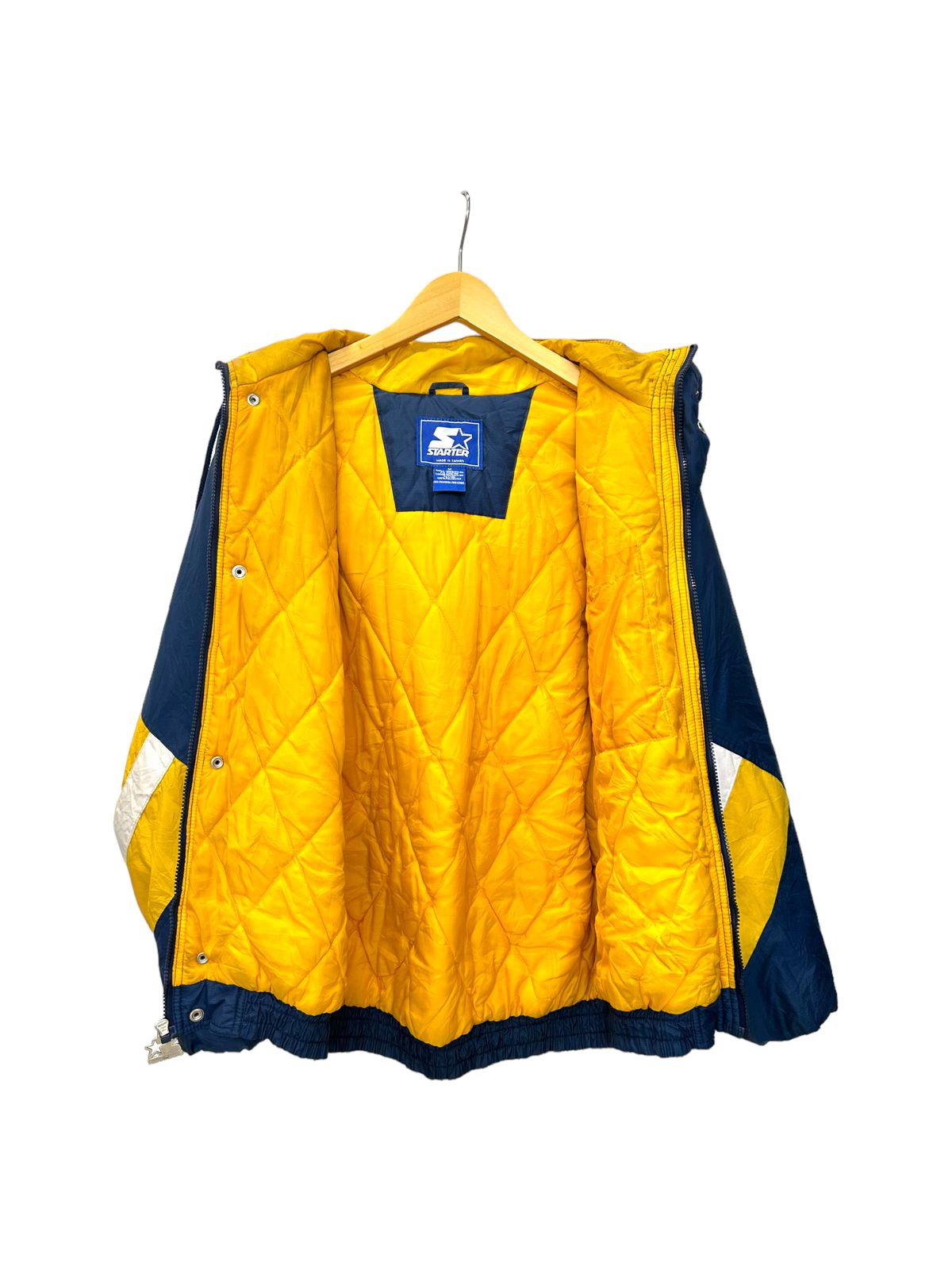 00s STARTER スターター NCAA 中綿 ジャケット ハーフジップ 00s STARTER スターター NCAA 中綿 ジャケット ハーフジップ