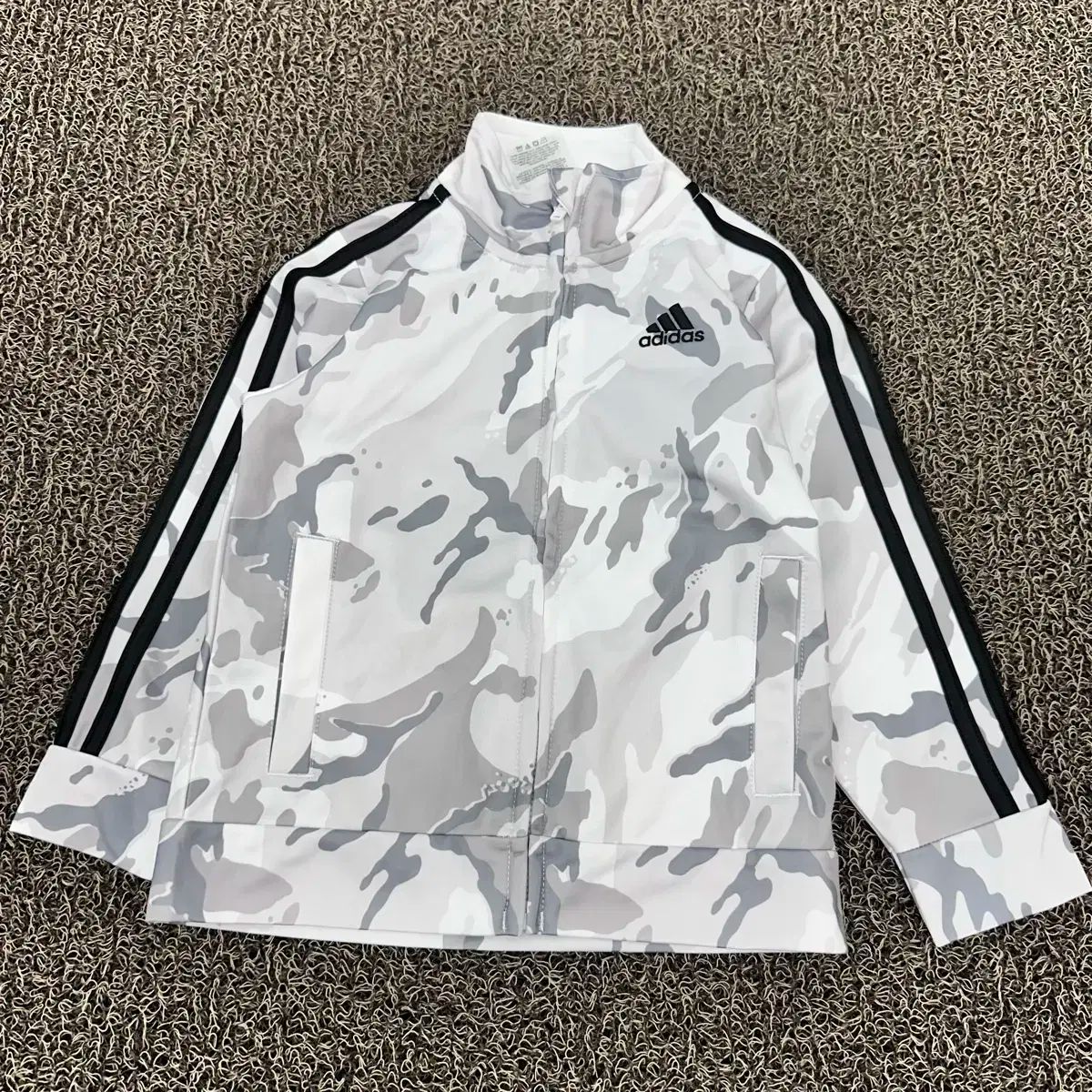 adidas グレー ジップアップジャージ adidas アディダス 