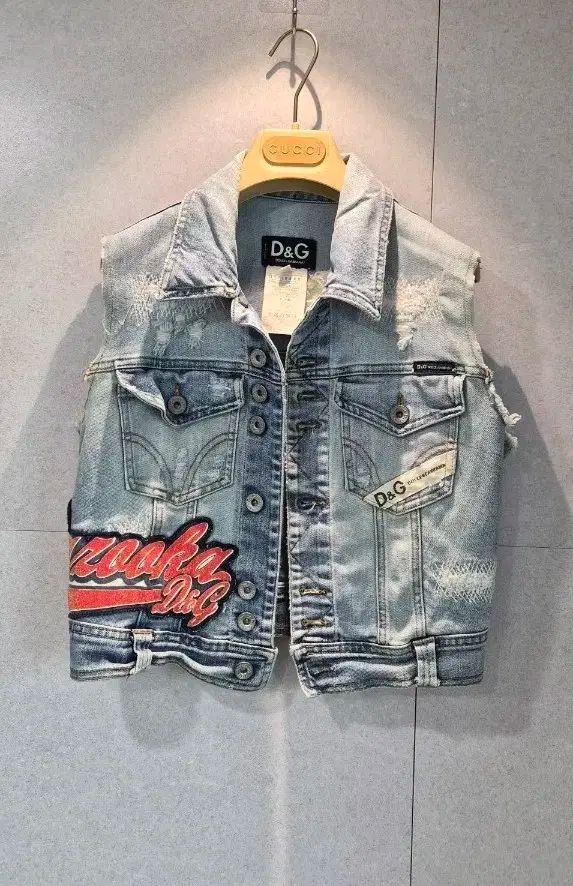 ブランド Dolce-Gabbana ドルチェ＆ガッバーナ D ＆ G レディース デニム ベスト 청조끼 正規品 ディオール|グッチ|バッグ