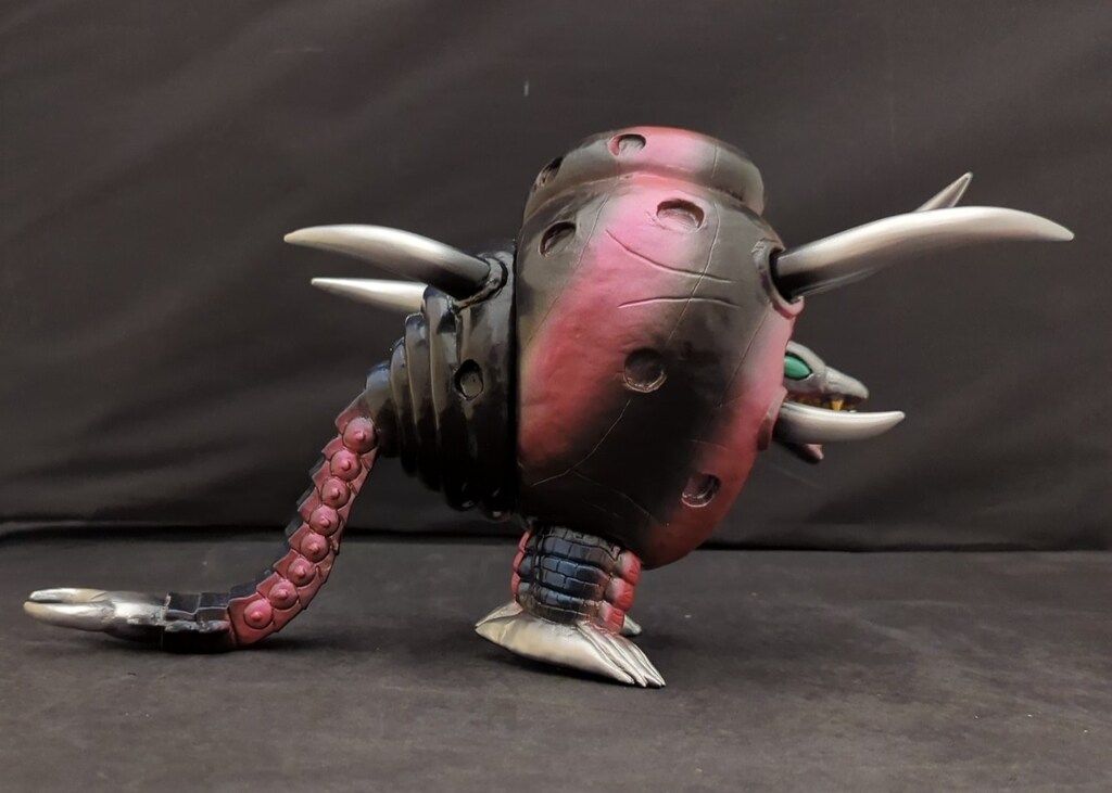 マーミット 怪獣天国 円盤生物 ブラックエンド 黒成型 マーミット 怪獣