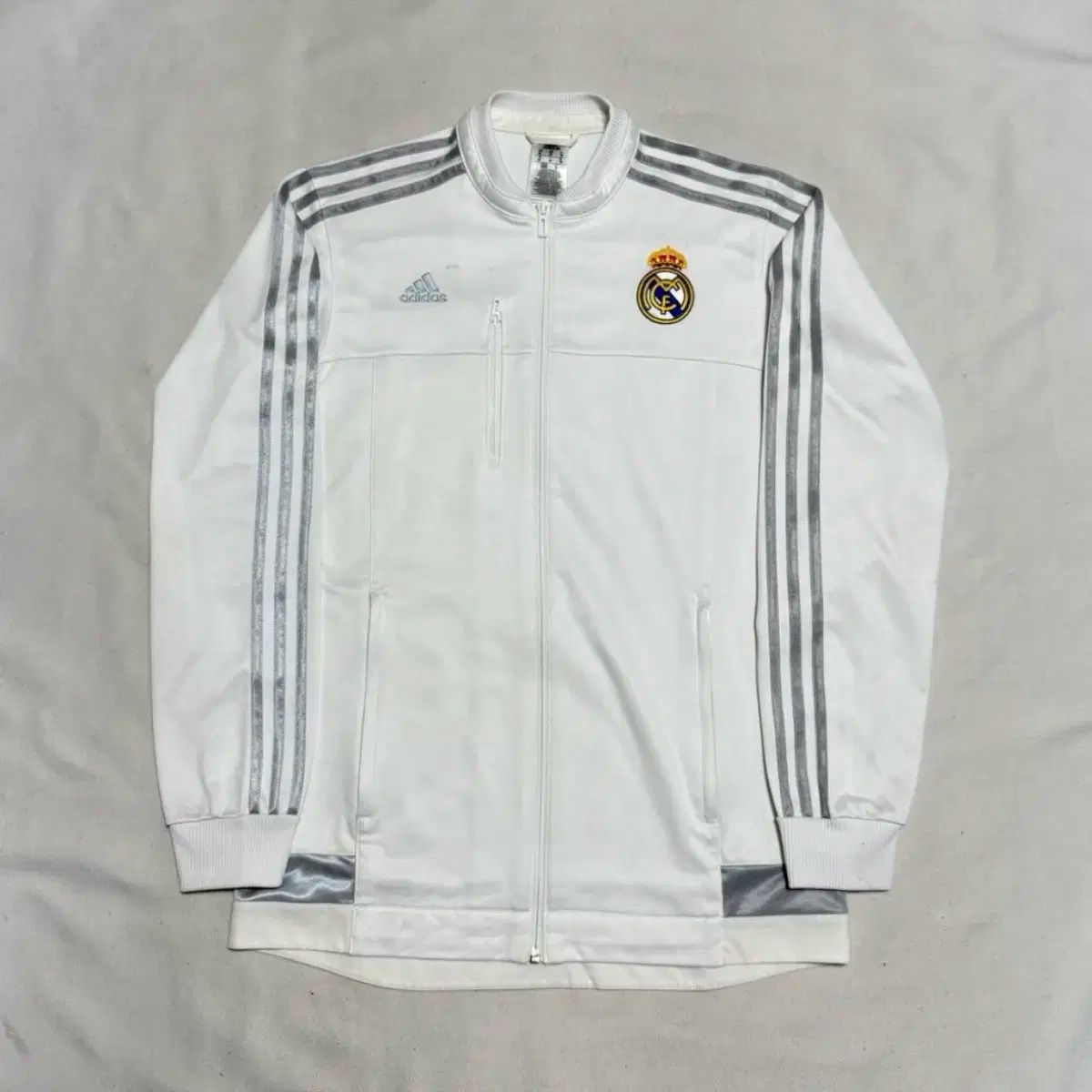 adidas アディダス ルマドリード シルバー ホワイト トラックジャージ