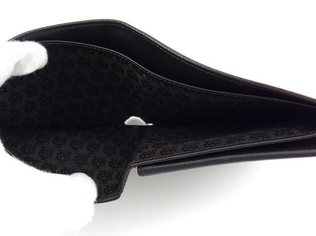 ダンヒル 二つ折り 財布 ミニ財布 メンズ サイドカー ブラウン シルバー レザー dunhill T19349 