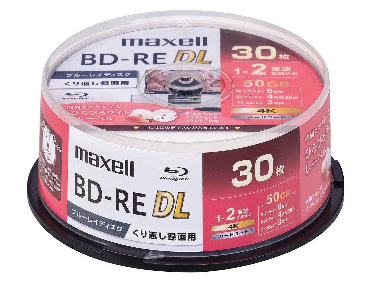 5営業日で発送 マクセル maxell ロクガヨウブルーレイディ BEV50WPG.30SP