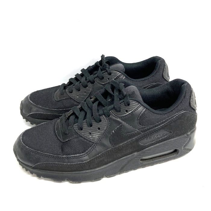 NIKE ナイキ CN8490-003 AIR MAX 90 Recraft Triple Black エアマックス90 リクラフト スニーカー トリプルブラック size28.5cm