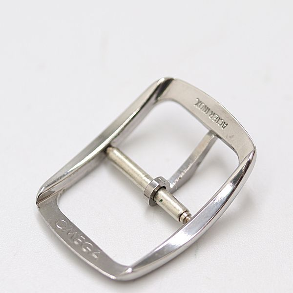 オメガ 純正尾錠 シルバーカラー 14-15mm用 メンズ/レディース