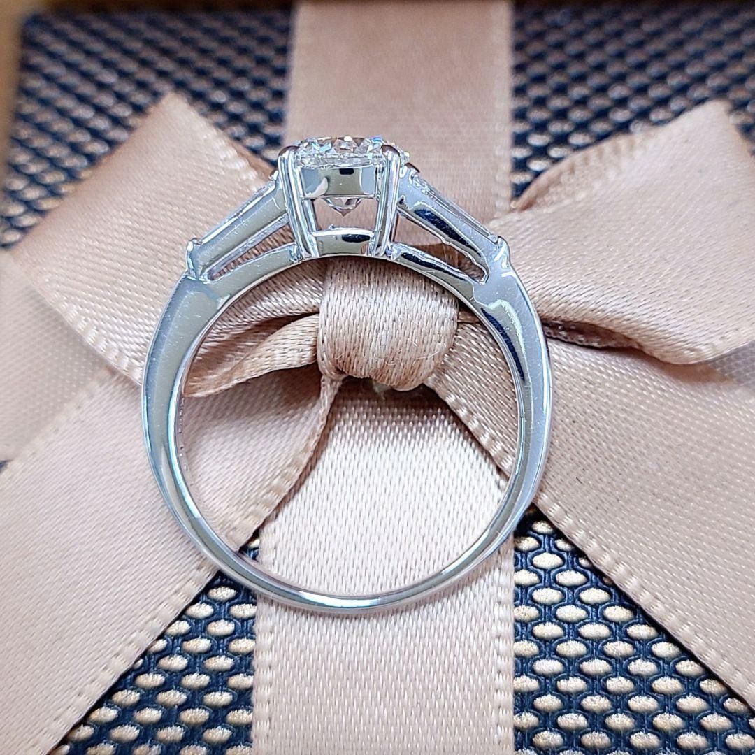 GIA ギラギラ！1ct H VS2 3EX ダイヤモンド K18WG リング GIA ギラギラ！1ct H VS2 3EX ダイヤモンド K18WG リング - メルカリ