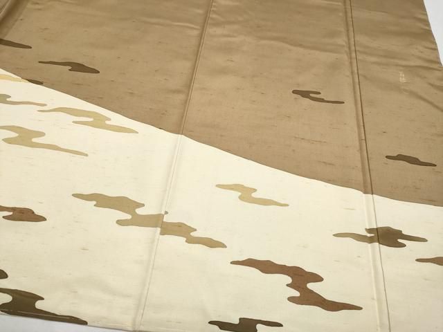 平和屋本店□極上 石川県指定無形文化財 牛首紬 白山工房 手織り 訪問