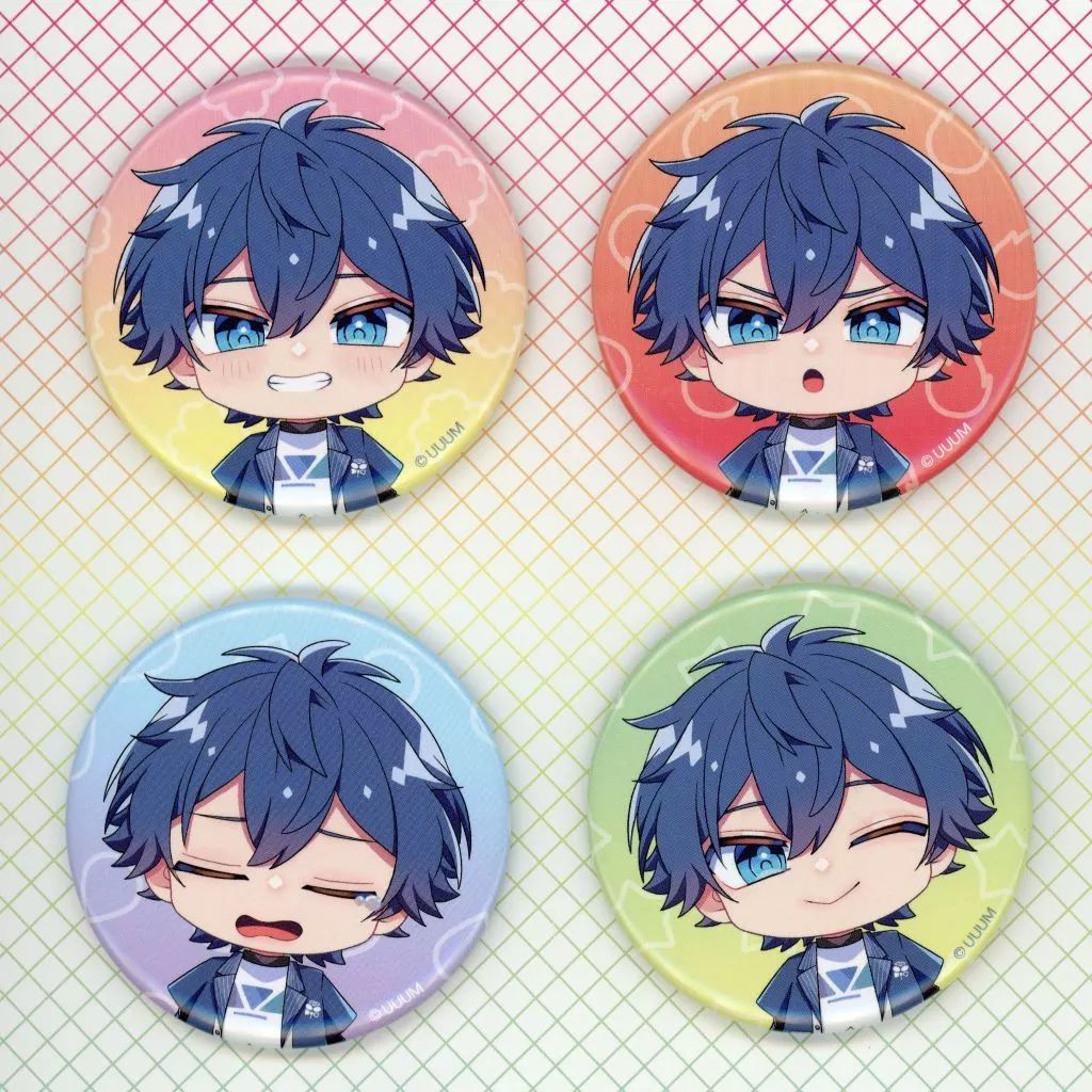 カラフルなキャラクターピンバッジ全種類セット 5月発売】【二次予約】《再販》カラフルピーチ ぺたっとねじまき