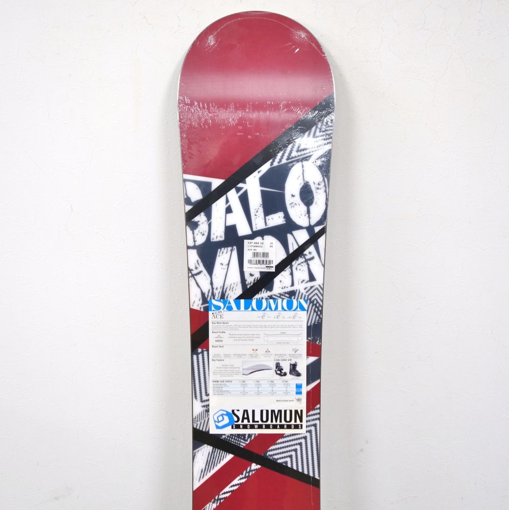 未使用 サロモン SALOMON ACE 160cm スノーボード デッキ 板 - メルカリ