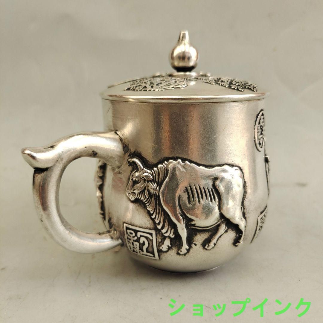 五牛豊登蓋碗   飲茶食器 中国茶器   煎茶道具   現代工芸品美術品 置物 五牛豊登蓋碗 飲茶食器 中国茶器 煎茶道具 現代工芸品美術品