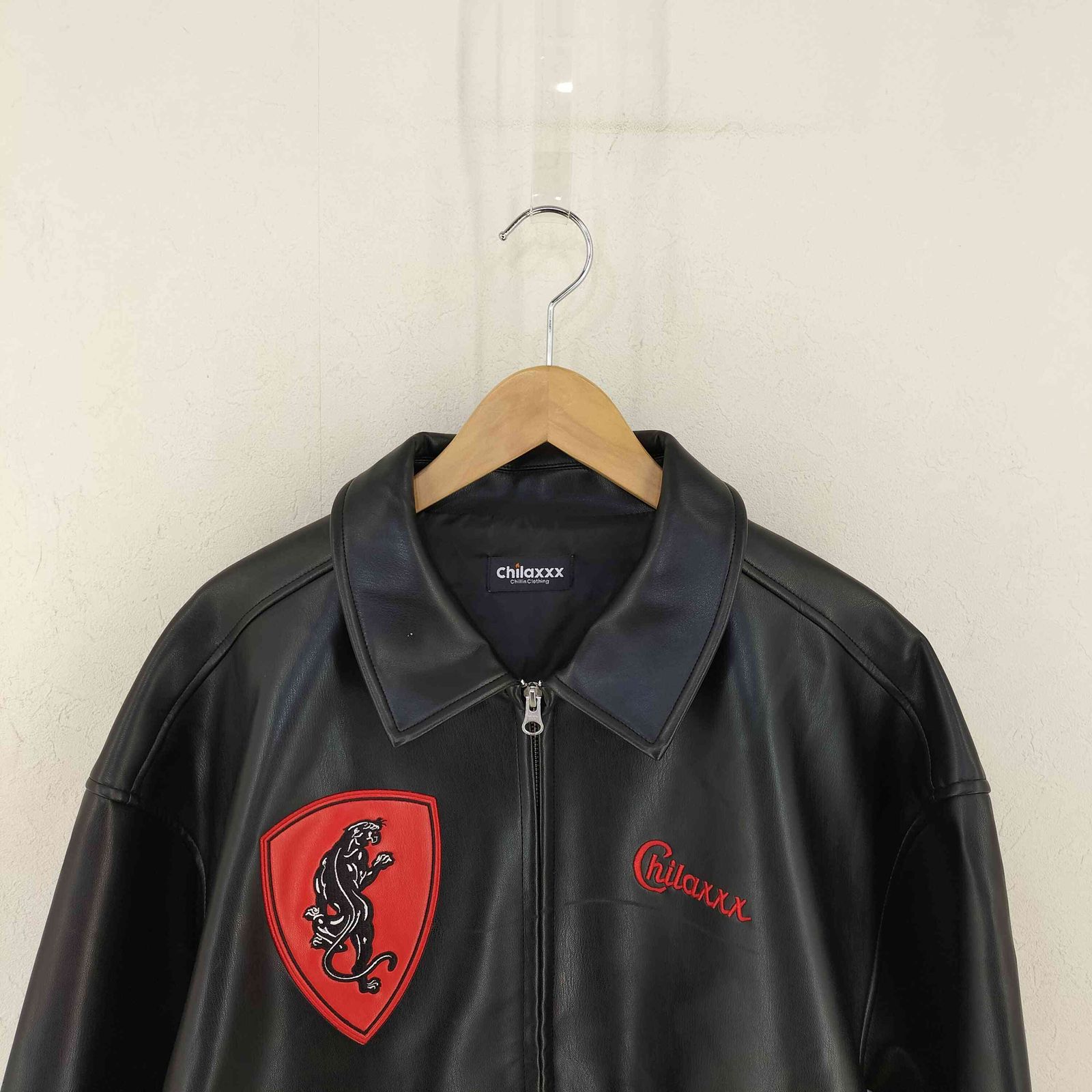 得価，限定セール ユーズドフルギ USED古着 CHILAXXX フェイクレザー