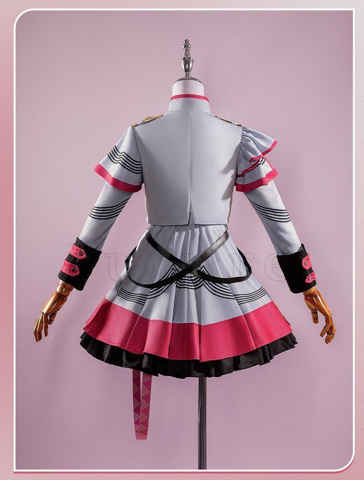 重音テト　コスプレ衣装　 XL ウィッグ付き Amazon | [ZAIED] 重音テト コスプレ衣装 バーチャル 道具