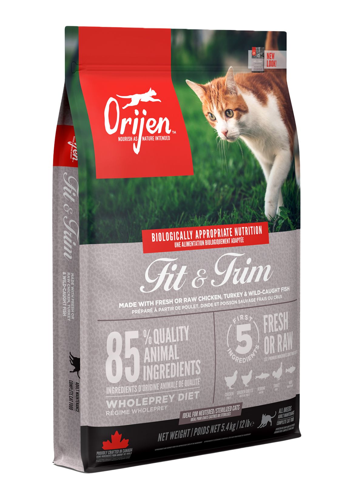 orijen オリジンフィット-トリムキャット5.4kg
