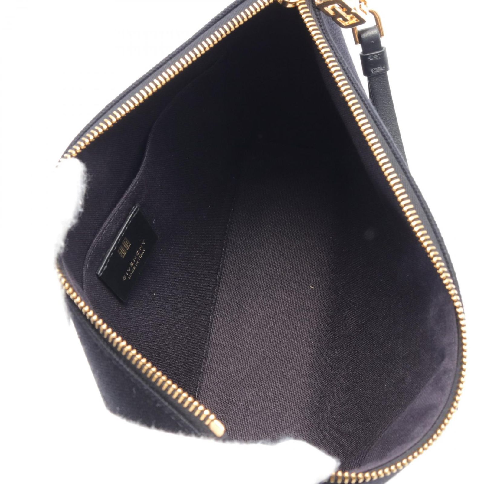 ジバンシィ GIVENCHY クラッチバッグ セカンドバッグ ポーチ 小物入れ ストラップ ロゴ ブラック GIVENCHY ジバンシィ セカンドバッグ クラッチバッグ ジバンシィ