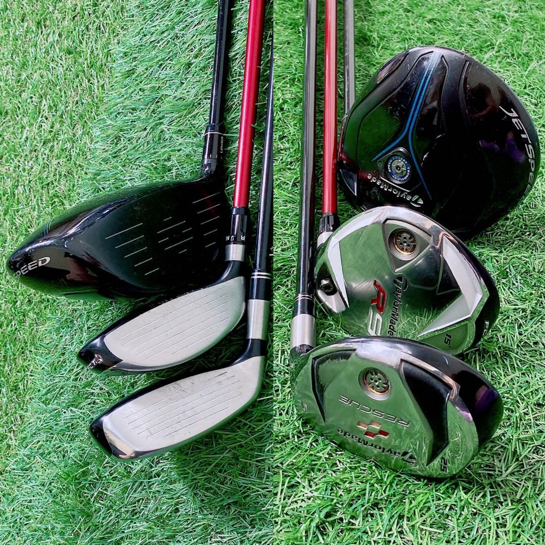 ゴルフクラブ　メンズセット　初心者　テーラーメイド　ジェットスピード　N1468 ゴルフクラブ メンズセット 初心者 テーラーメイド ジェット