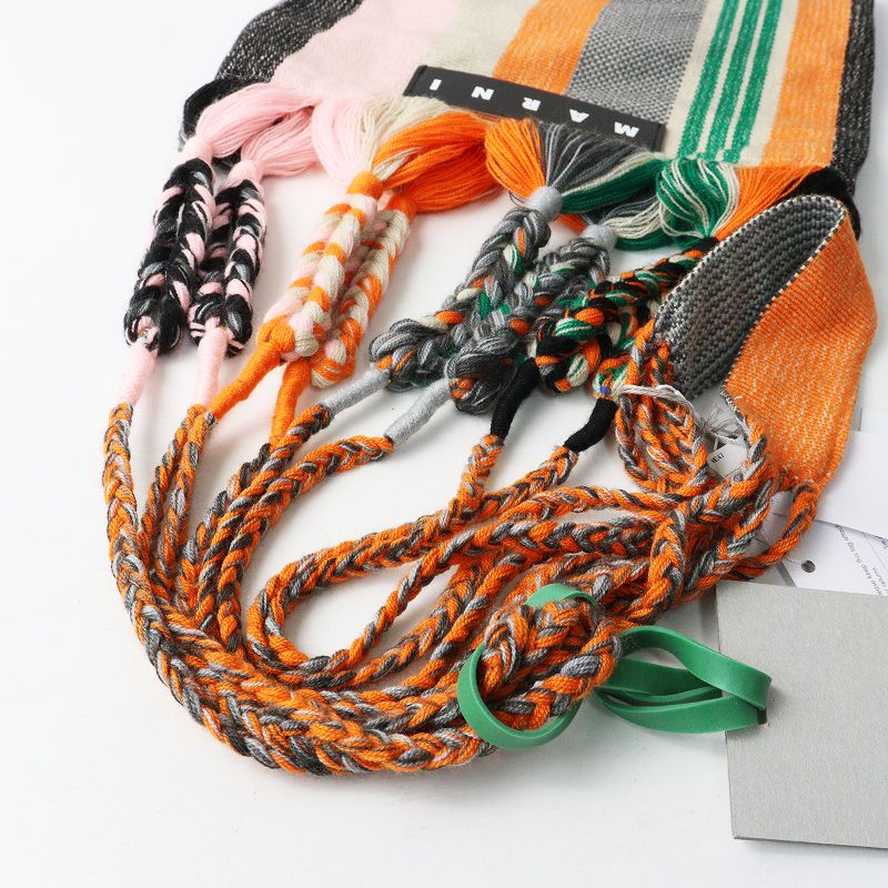 未使用 マルニ マーケット MARNI MARKET CROSS HAMMOCK BAG クロス