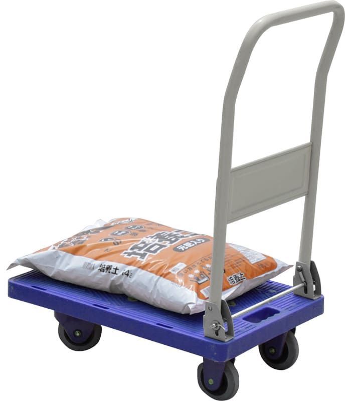  静音プラ台車 120 BK M 5- MKトレンド 台車 DIY 工具