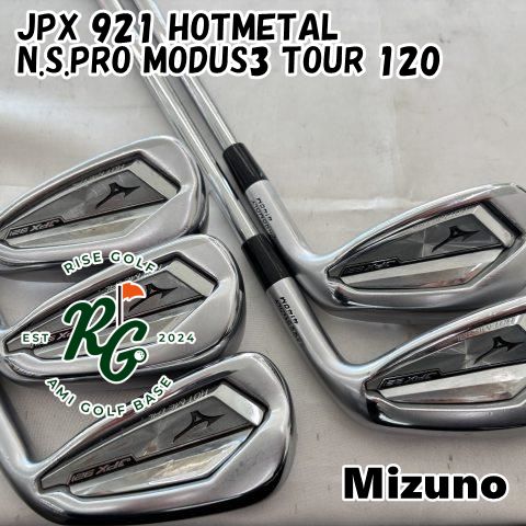 【中古】アイアンセット ミズノ JPX 921 HOTMETALN.S.PRO MODUS3 TOUR 120X25[2882]