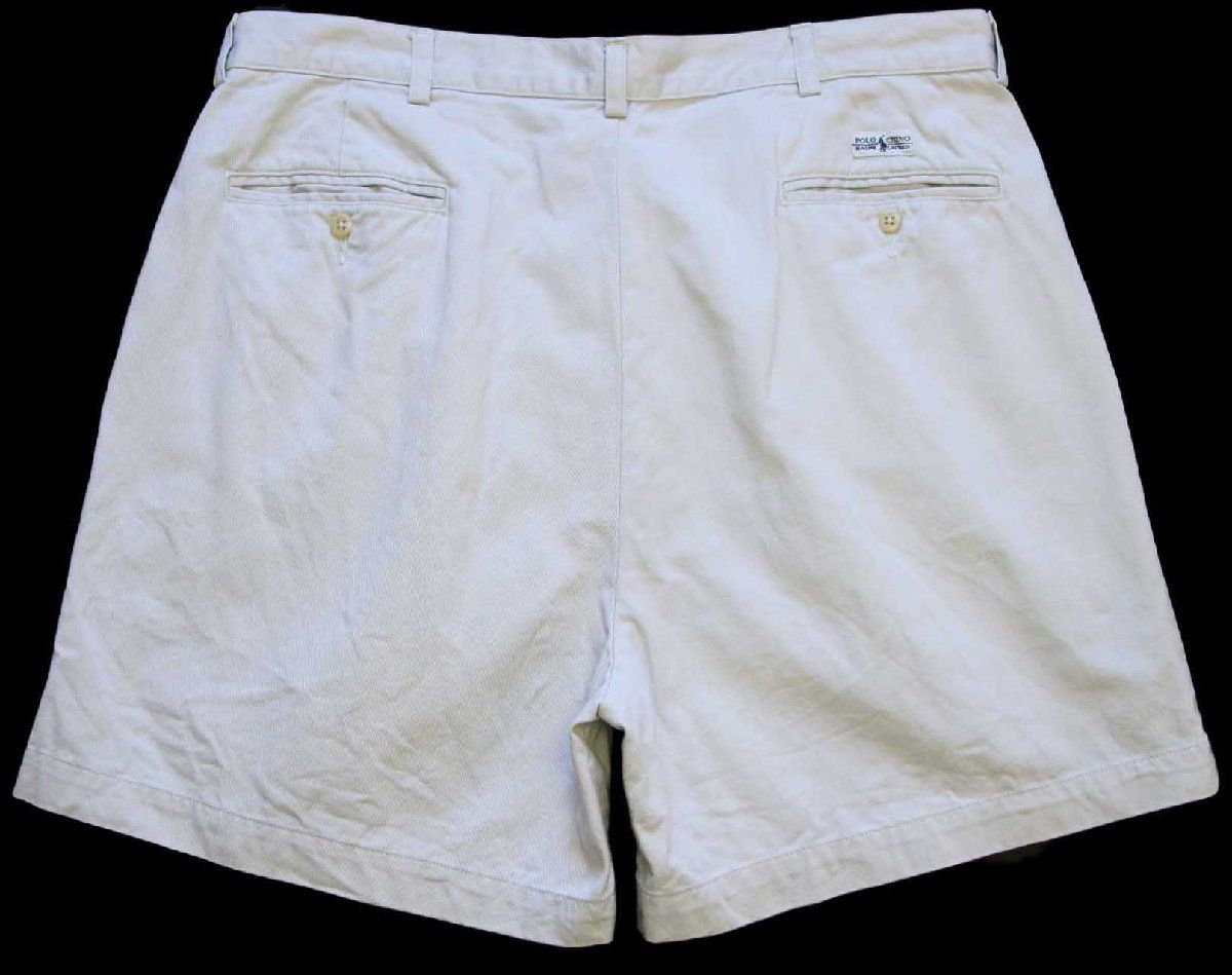 90s メキシコ製 ポロ ラルフローレン ANDREW SHORT ツータック