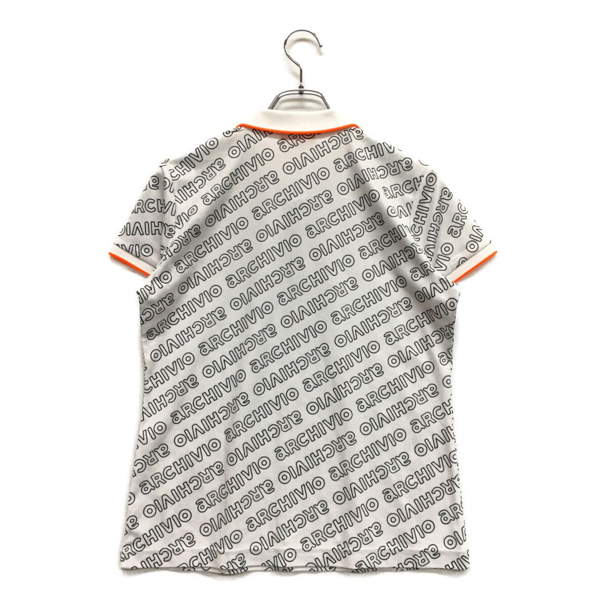 中古 レディース アルチビオ archivio 半袖ポロシャツ 40(L) 白