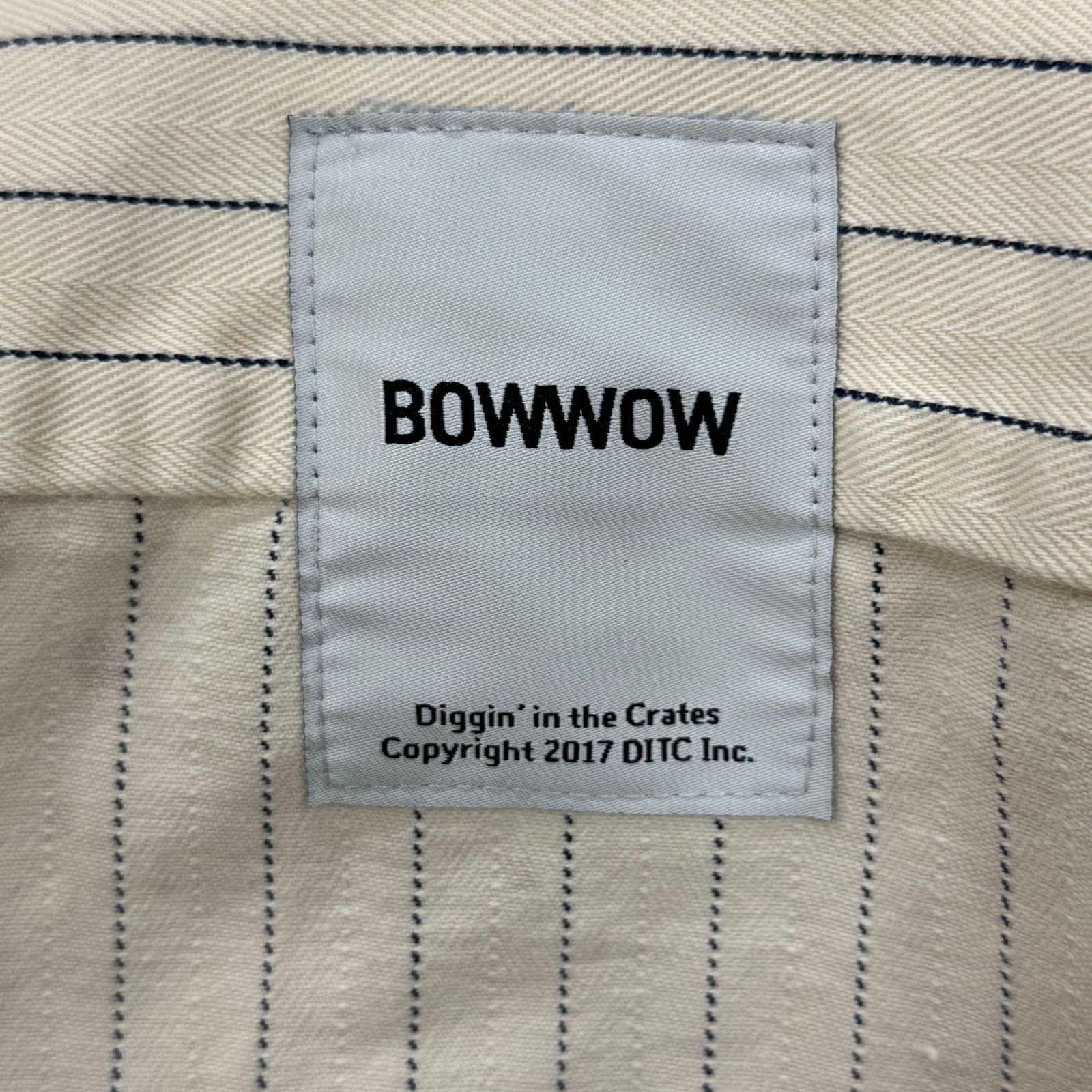 v*h様 BOWWOW （バウワウ） COLA STRIPE GAME SHIR BOWWOW （バウワウ） COLA STRIPE GAME SHIRTS