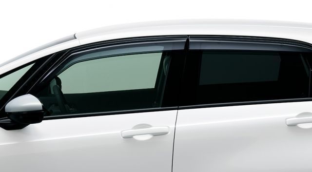 HONDA ホンダ 純正 ドアバイザー 08R04-TZA-000 | ホンダ純正 FIT フィット GR1 GR2 GR5 GR7 E:HEV フィットハイブリッド GR3 GR4 GR6 GR8 ドア バイザー 雨 雨よけ 後付け エクステリア 外装